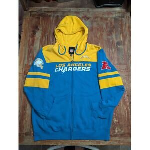 La chargers zip up sweatshirt